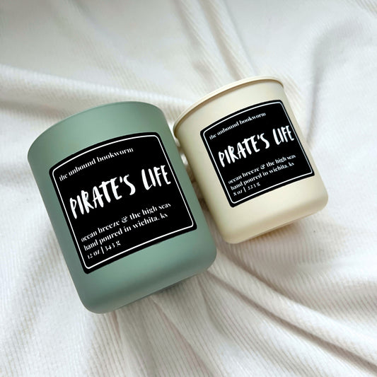 Pirate's Life Luxury Bookish Candle