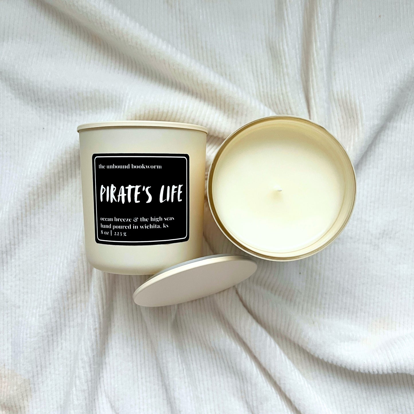 Pirate's Life Luxury Bookish Candle