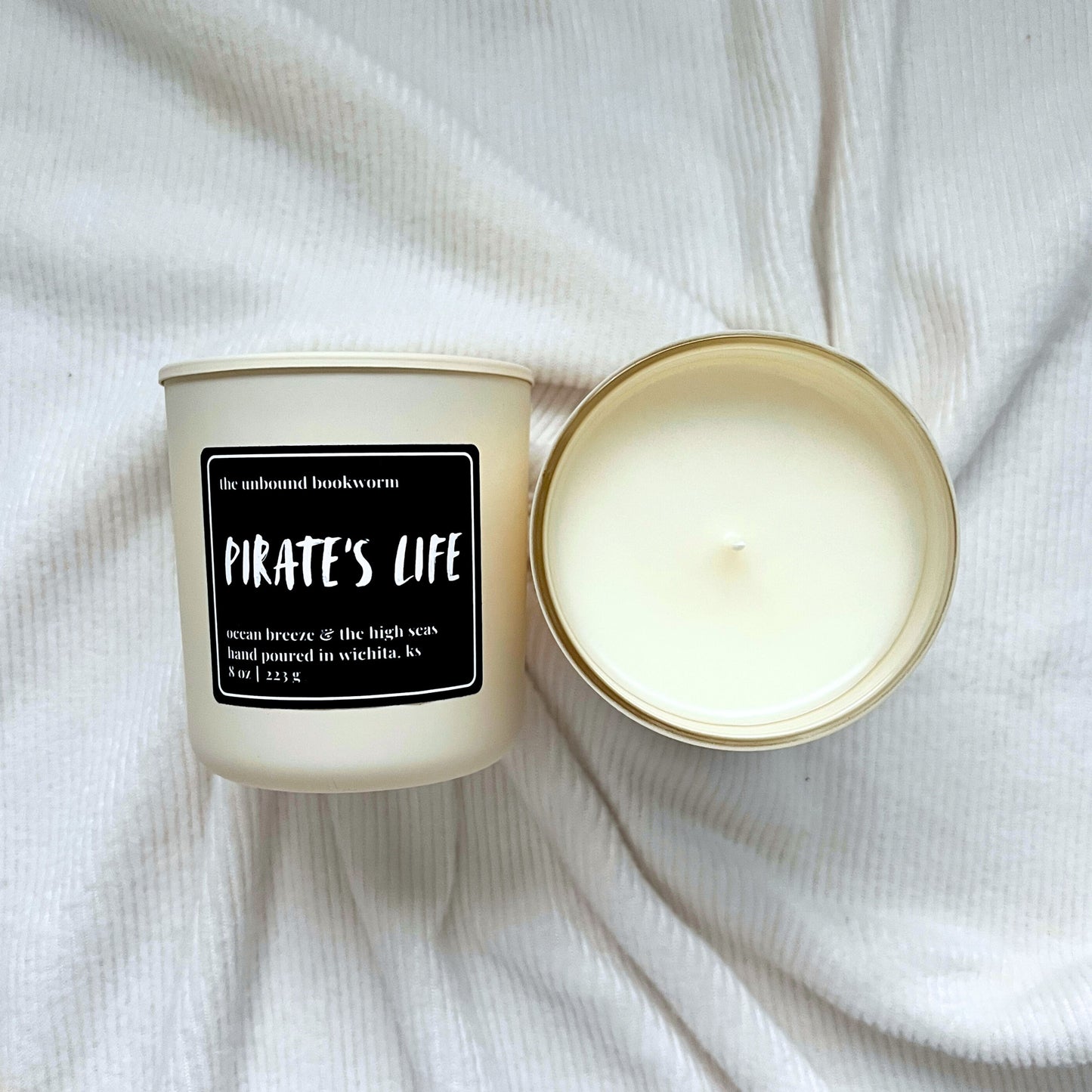 Pirate's Life Luxury Bookish Candle