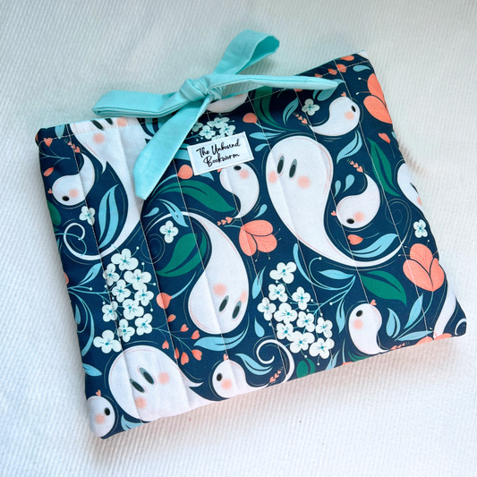 Paisley Ghost Book Sleeve