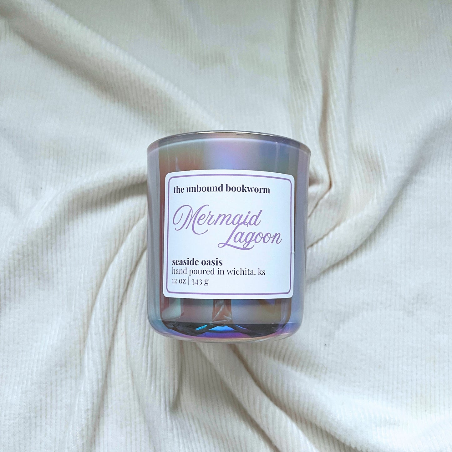 Mermaid Lagoon Luxury Bookish Candle