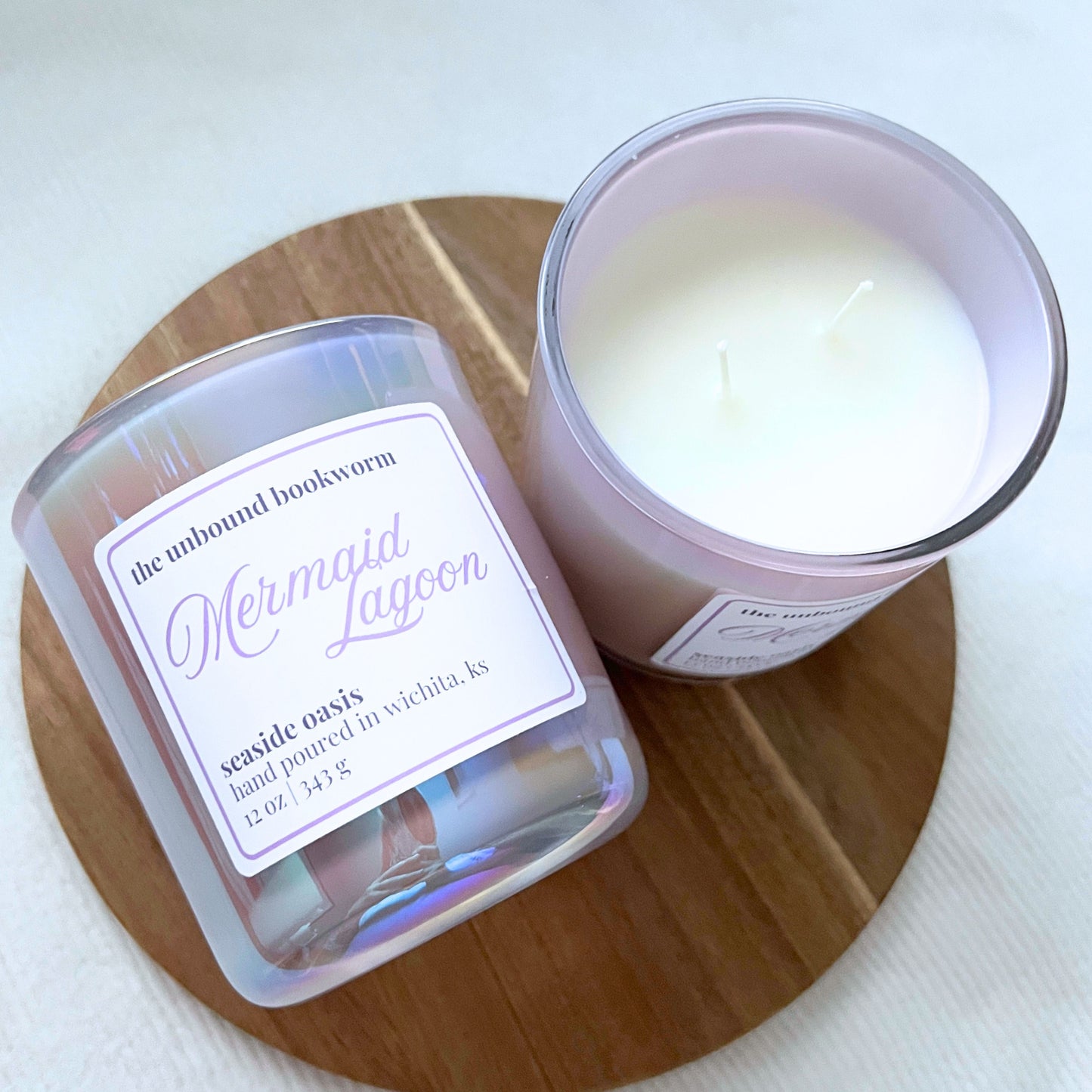 Mermaid Lagoon Luxury Bookish Candle