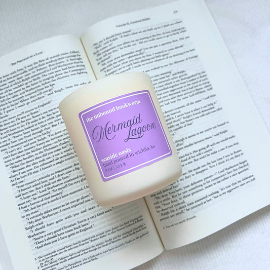 Mermaid Lagoon Luxury Bookish Candle