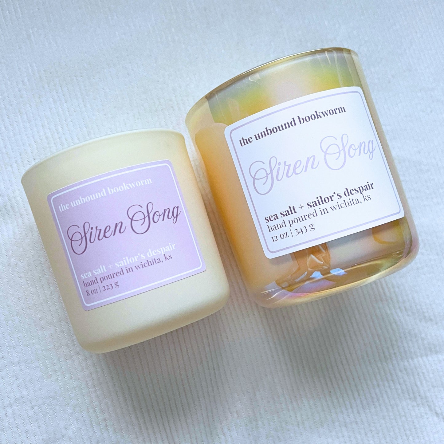 Siren Song Luxury Bookish Candle
