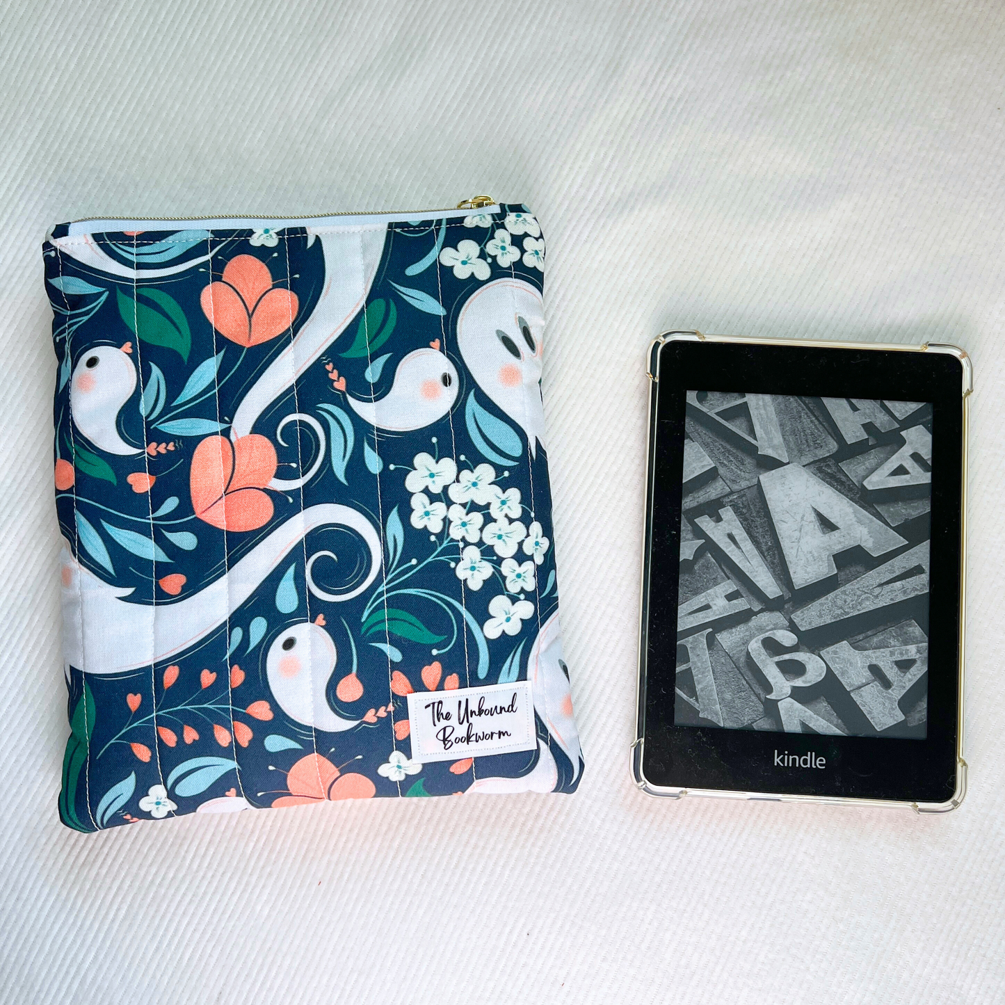 Paisley Ghost Kindle Sleeve
