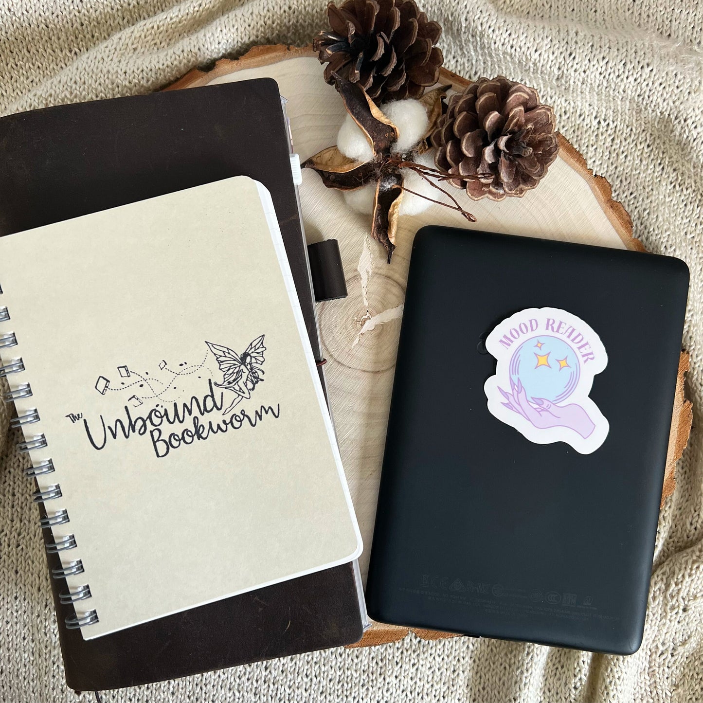 Mood Reader Bookish Sticker