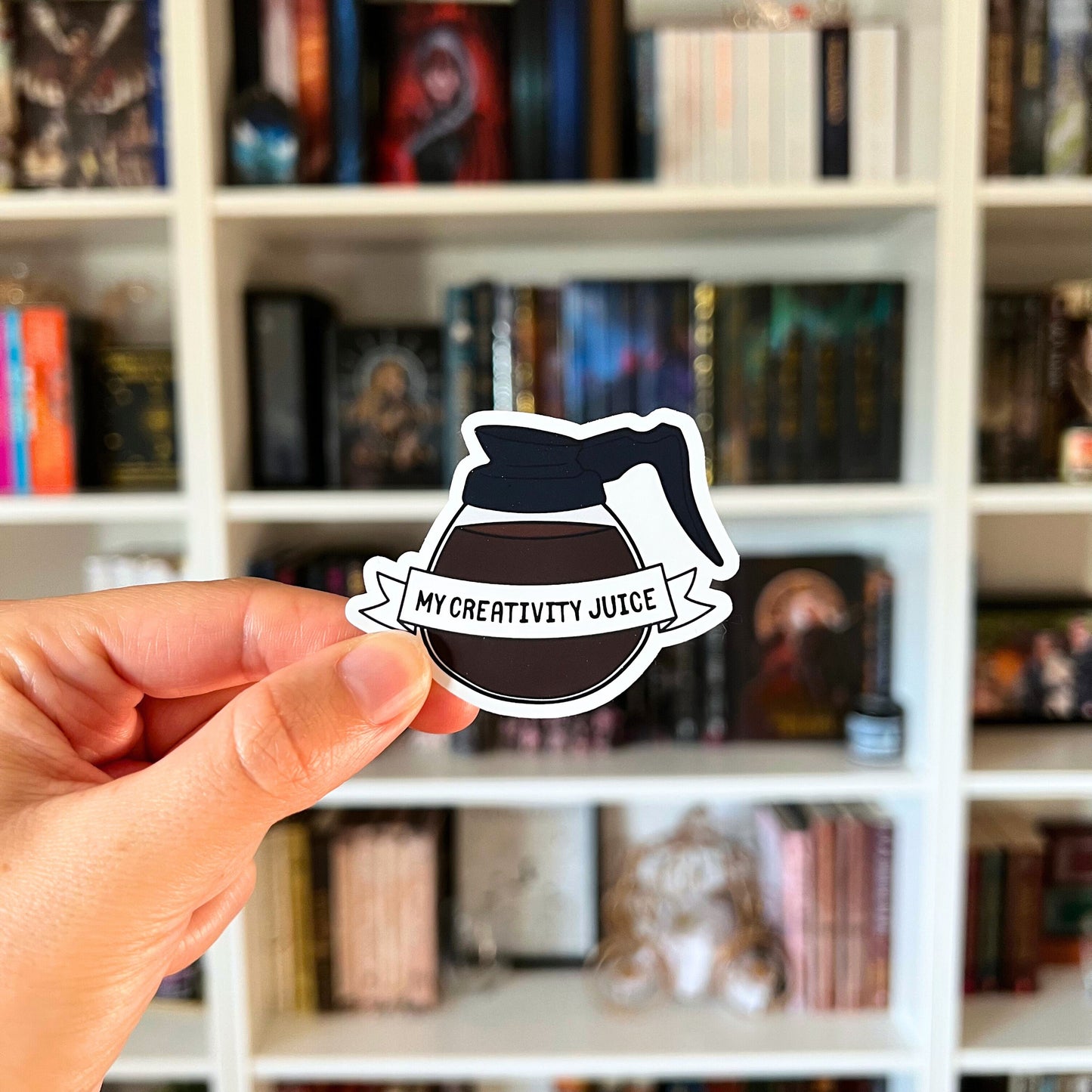 My Creativity Juice Coffee Sticker