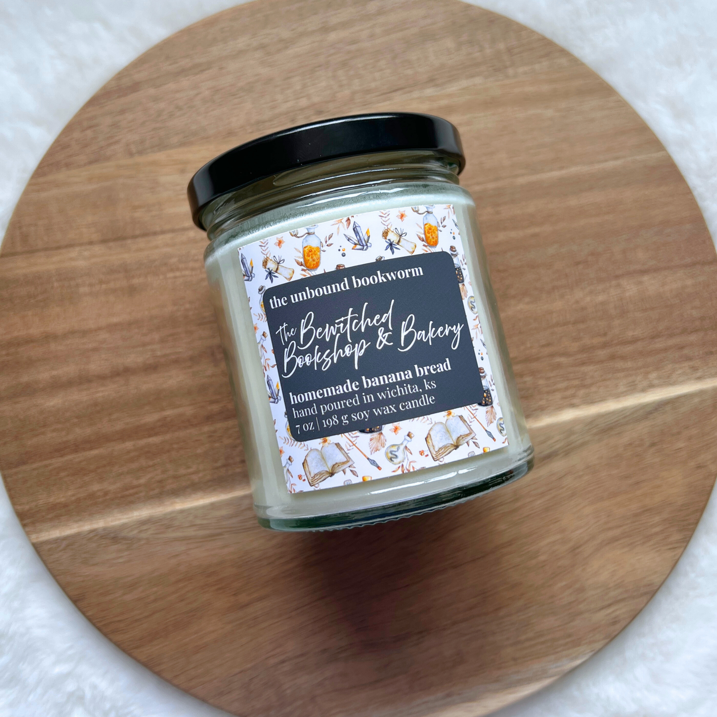 The Bewitched Bookshop Fall Candle | 7 oz Soy Candle