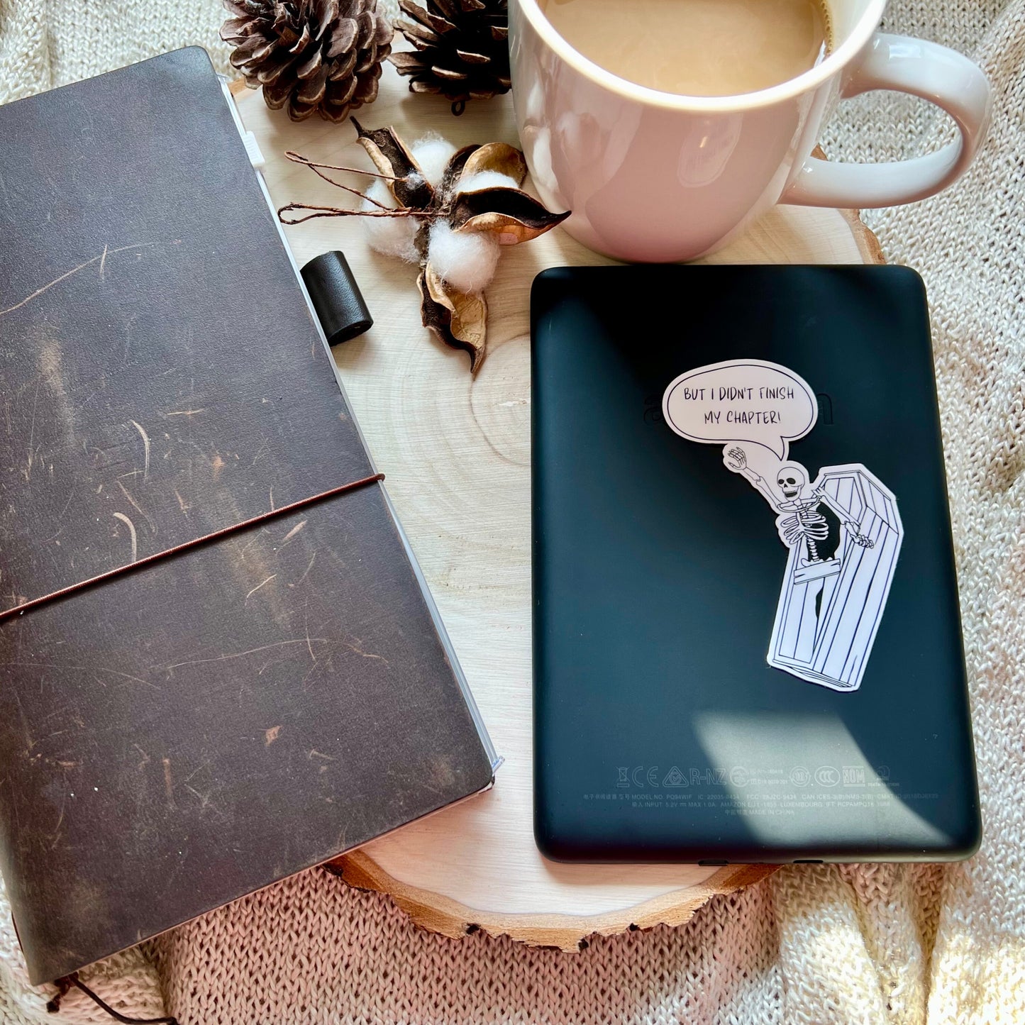 Unfinished Business Bookish Sticker