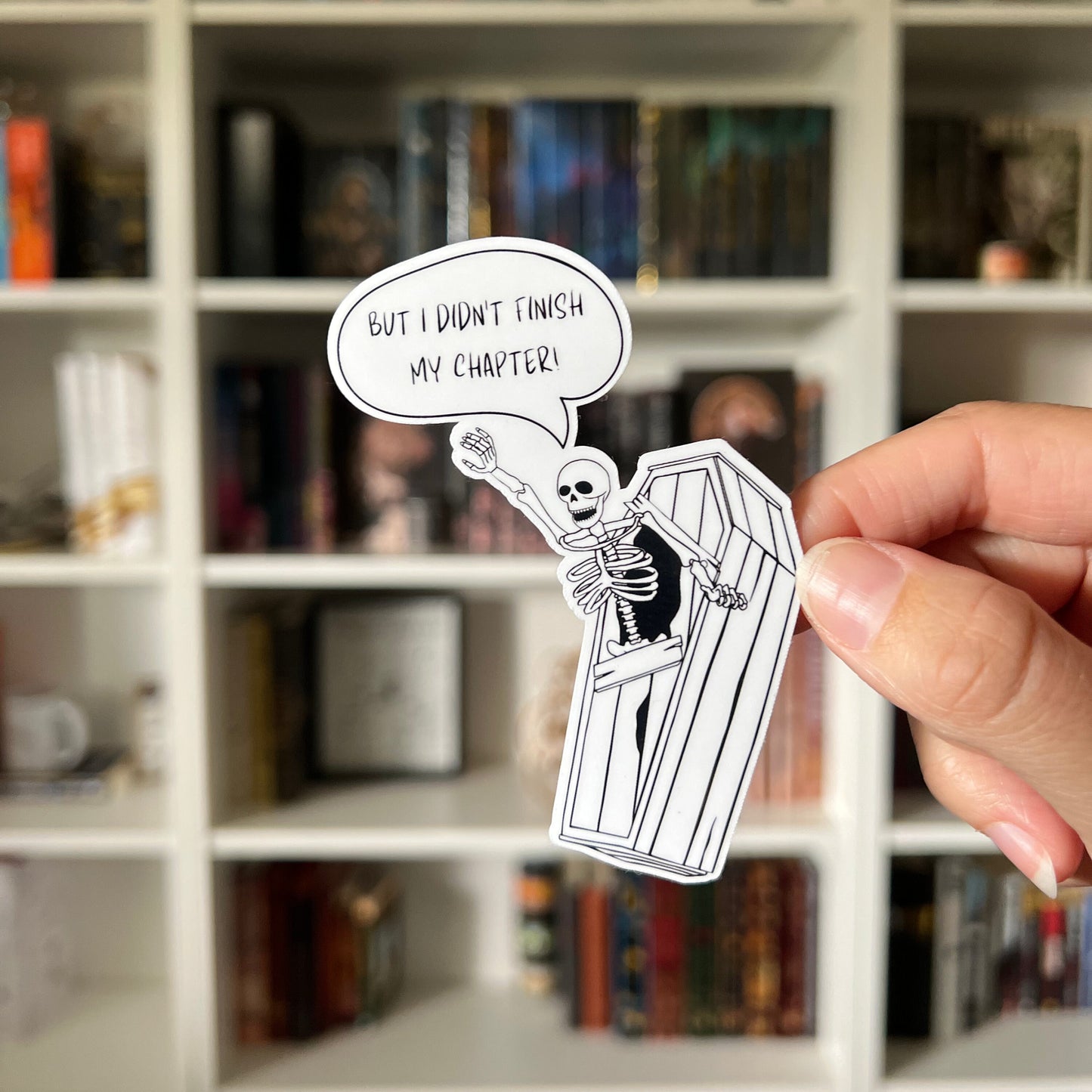 Unfinished Business Bookish Sticker