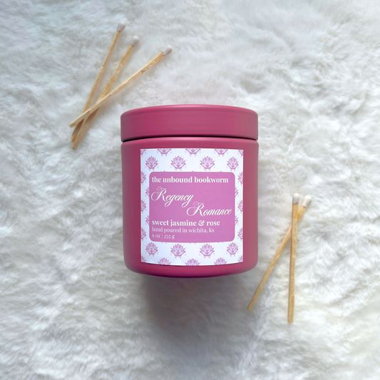 Regency Romance Candle