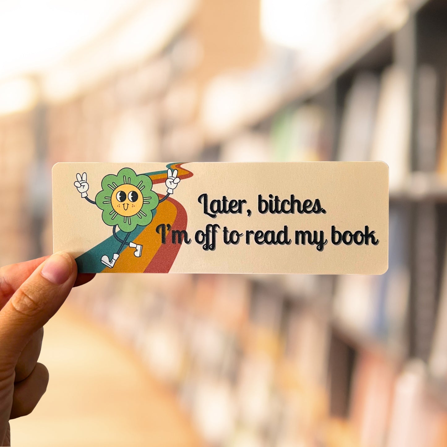 NSFW Sassy Retro Bookmark