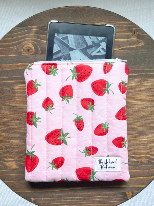 Strawberry Kindle Sleeve