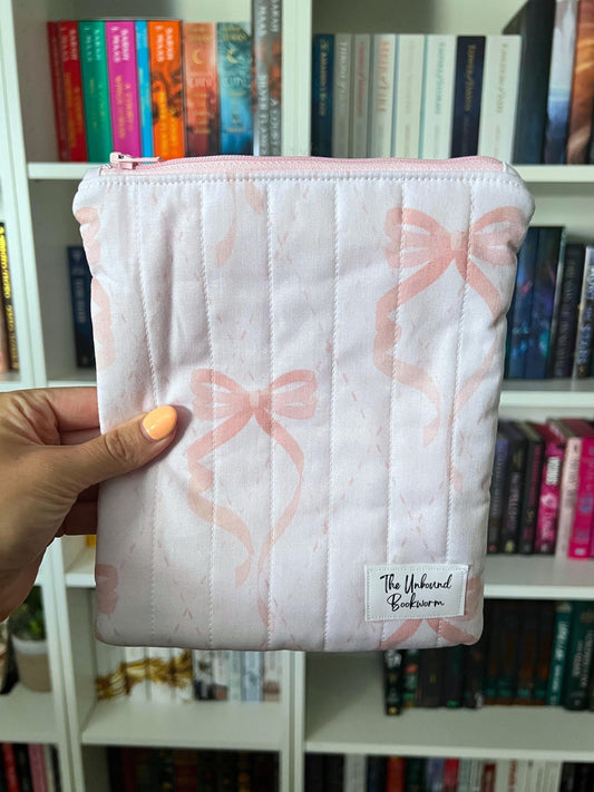 Pink Bow Kindle Sleeve