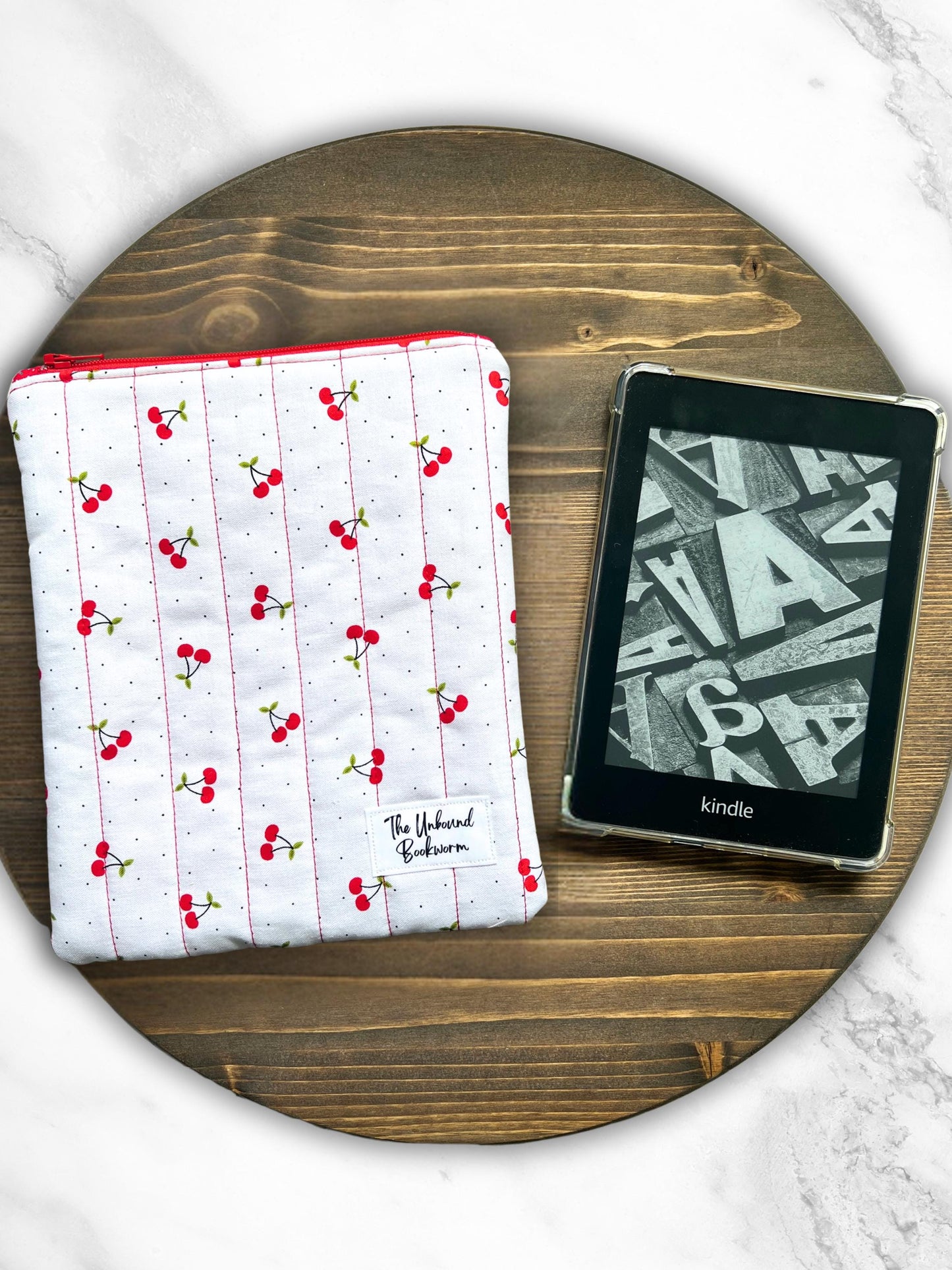 Red Cherries Kindle Sleeve