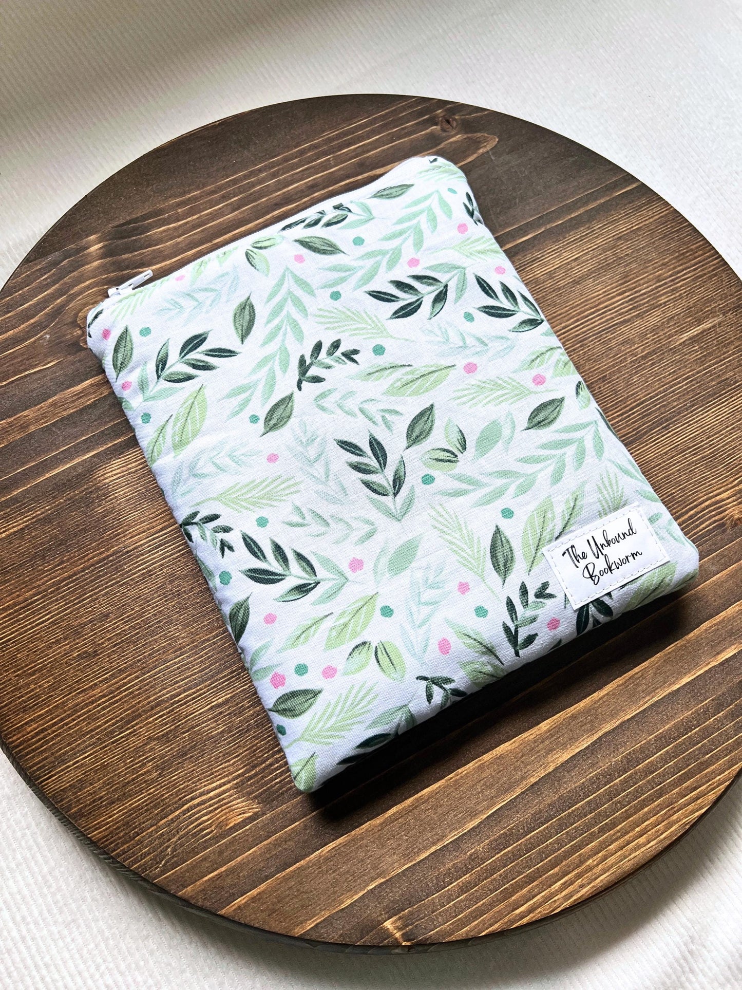 Green Floral Kindle Sleeve