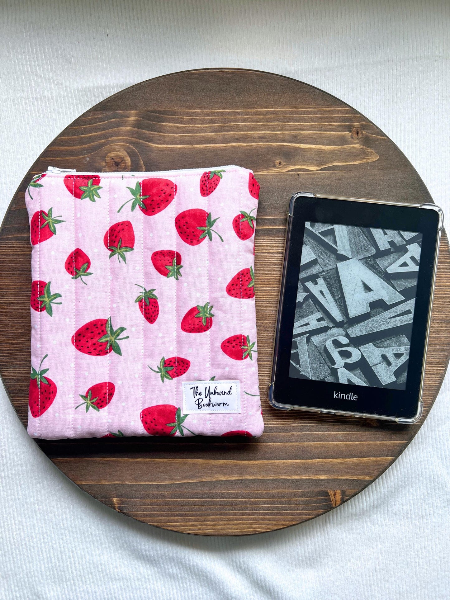 Strawberry Kindle Sleeve