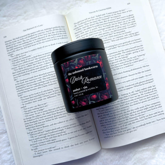 Dark Romance Candle
