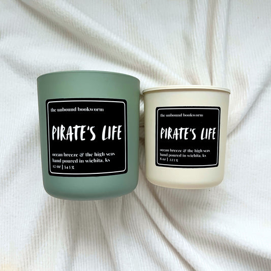 Pirate's Life Luxury Bookish Candle