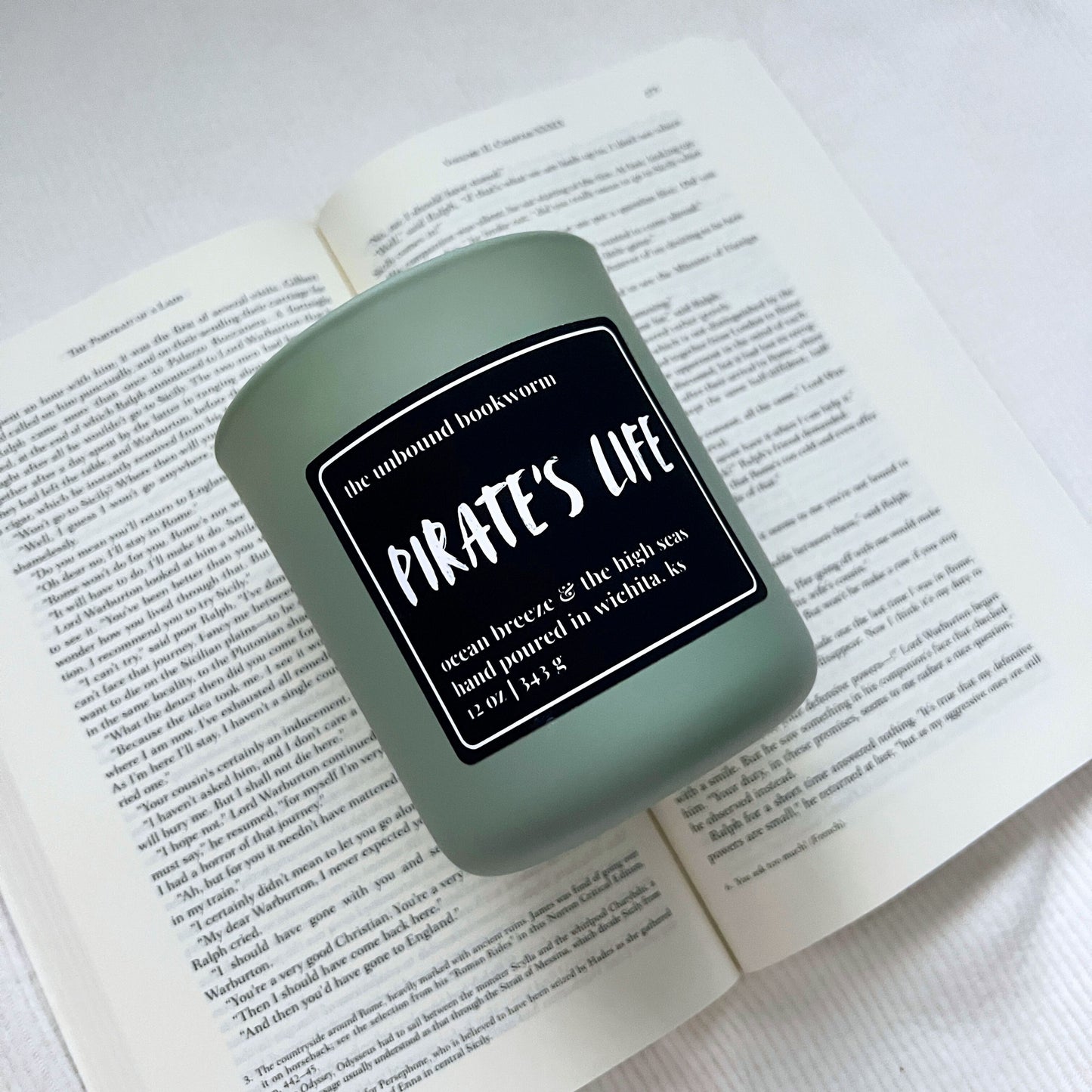 Pirate's Life Luxury Bookish Candle