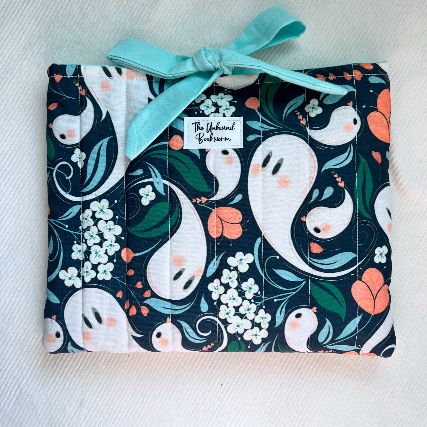 Paisley Ghost Book Sleeve