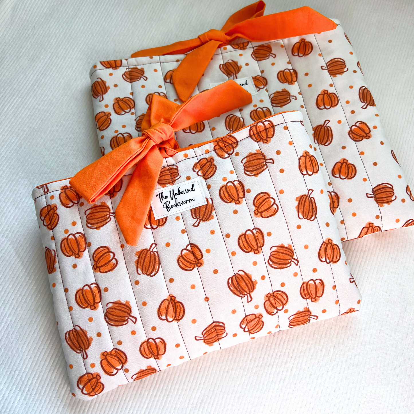 Pumpkins & Polka Dots Book Sleeve
