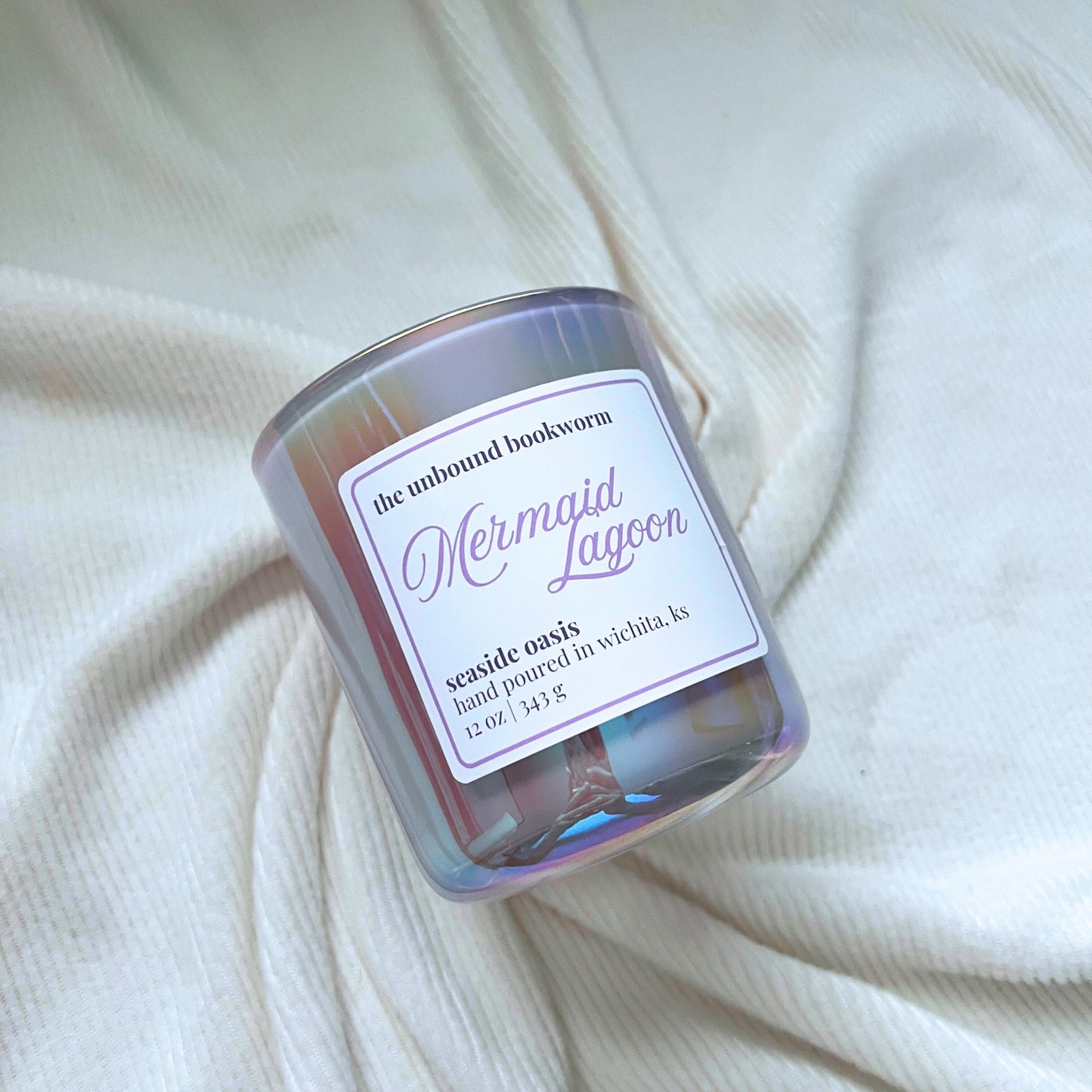 Mermaid Lagoon Luxury Bookish Candle