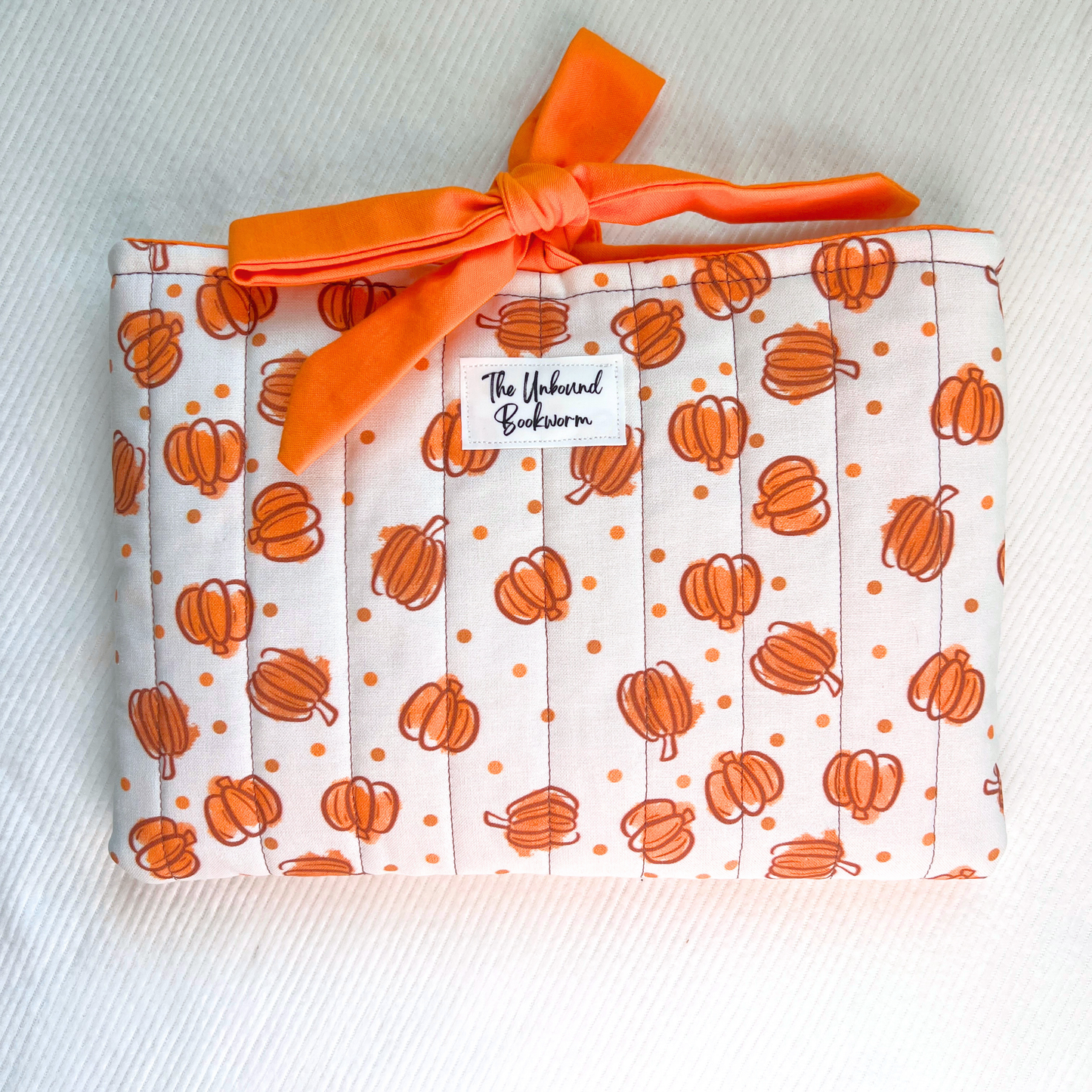 Pumpkins & Polka Dots Book Sleeve