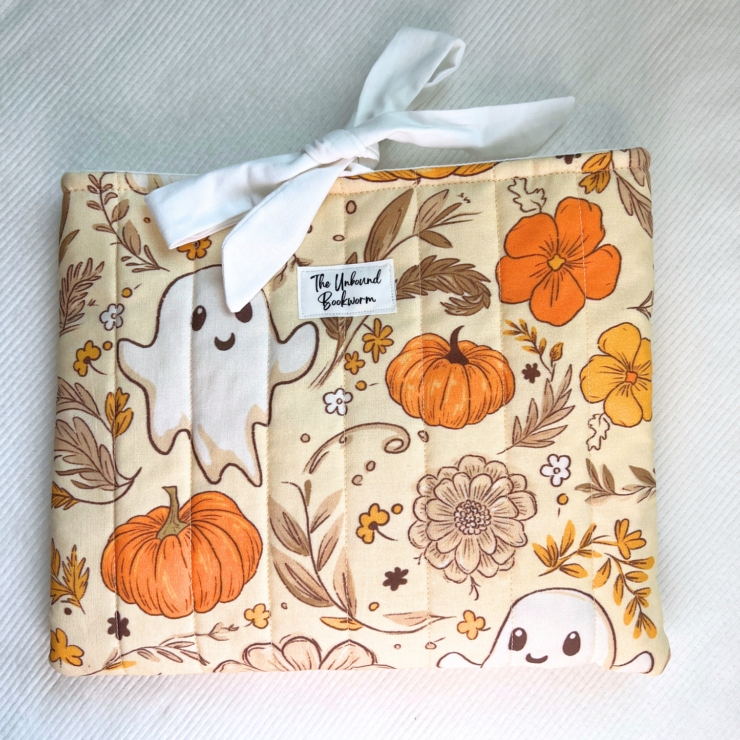 Floral Ghosts Book Sleeve