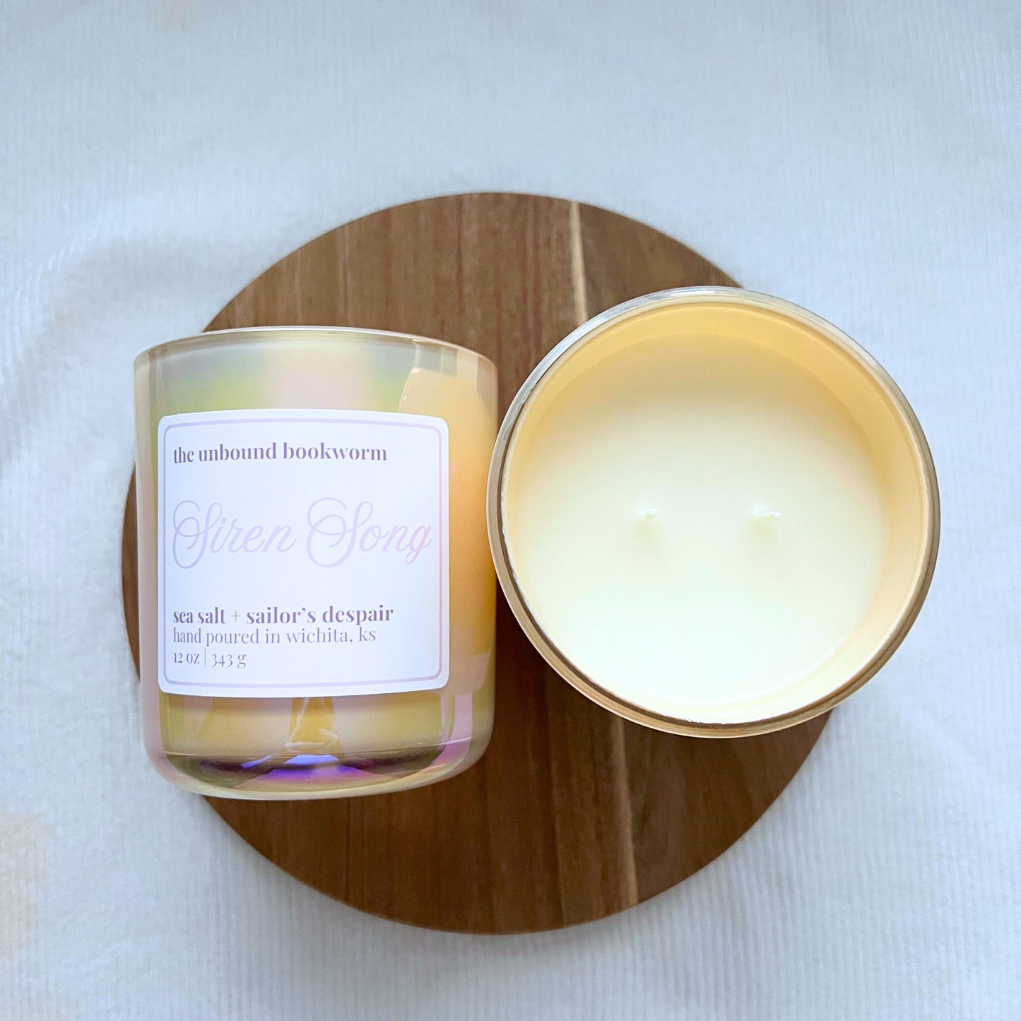 Siren Song Luxury Bookish Candle