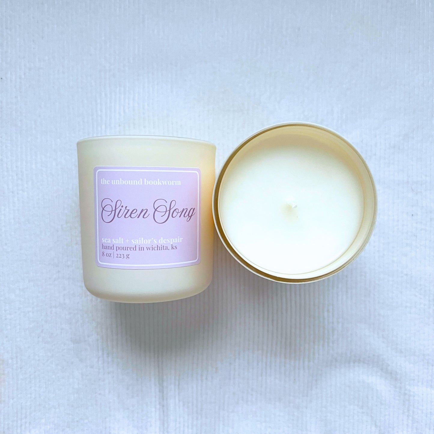 Siren Song Luxury Bookish Candle