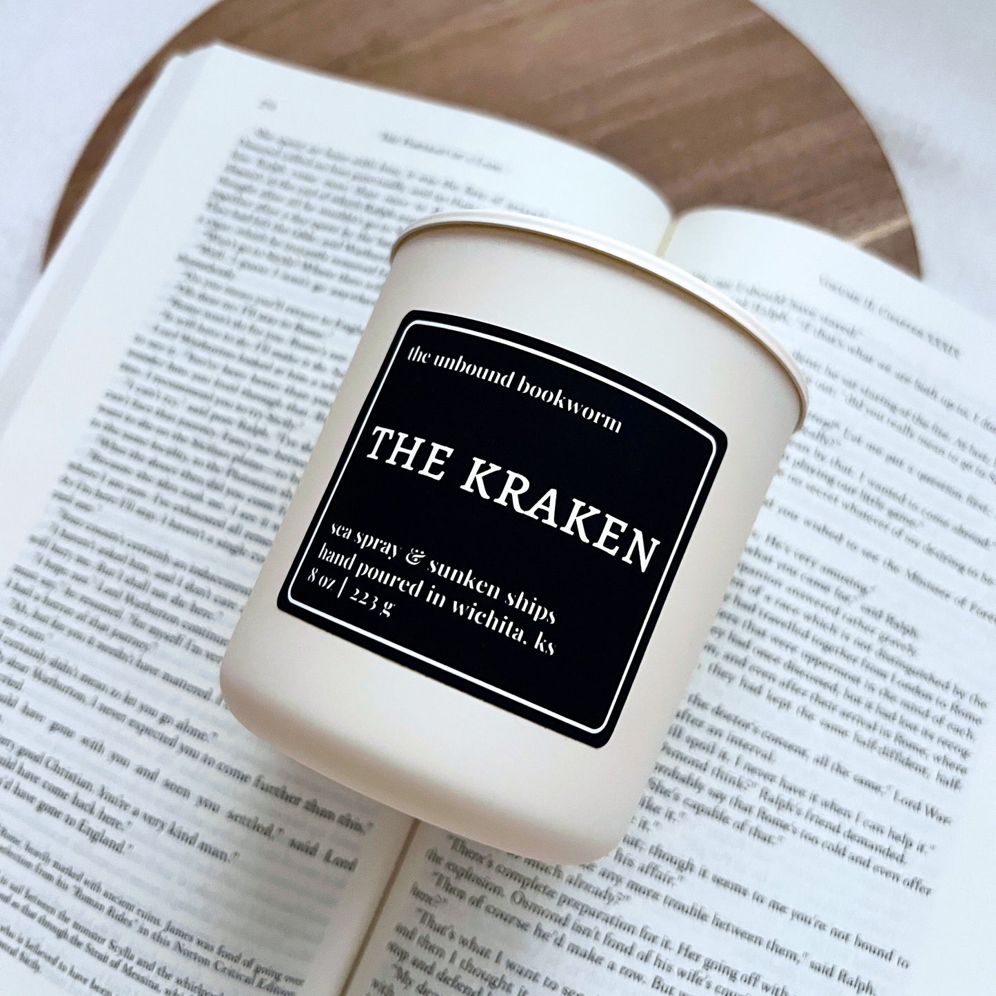 The Kraken Luxury Bookish Candle
