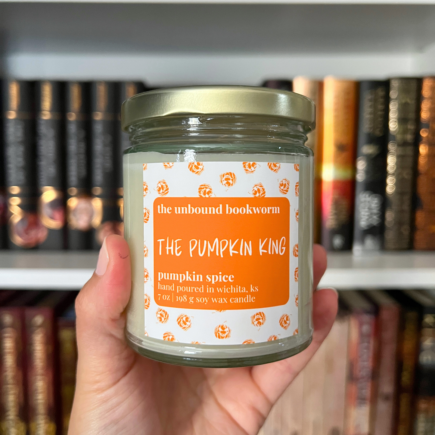 The Pumpkin King Fall Candle | 7 oz Soy Candle