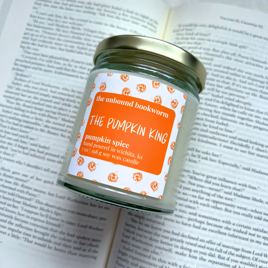 The Pumpkin King Fall Candle | 7 oz Soy Candle