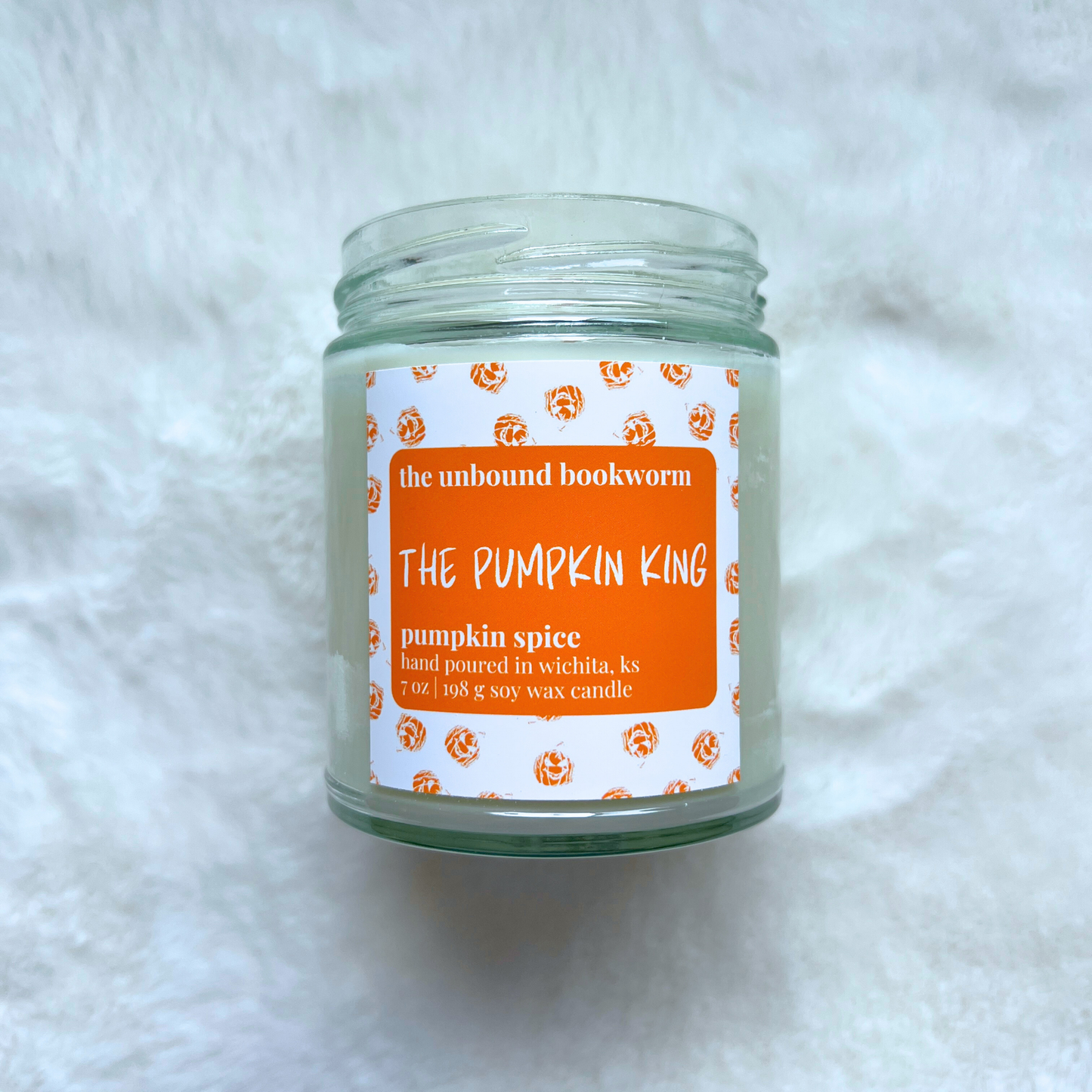 The Pumpkin King Fall Candle | 7 oz Soy Candle