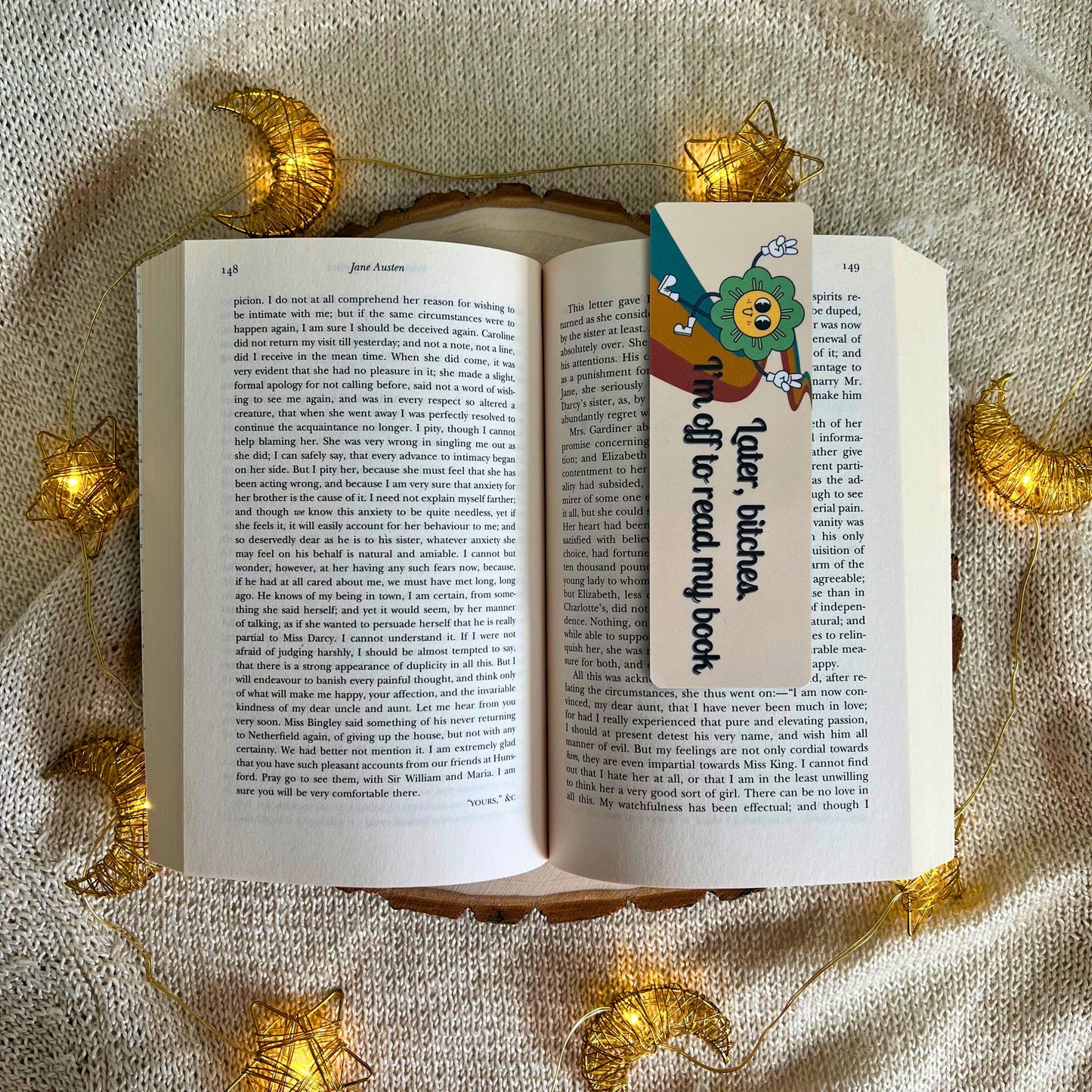 NSFW Sassy Retro Bookmark