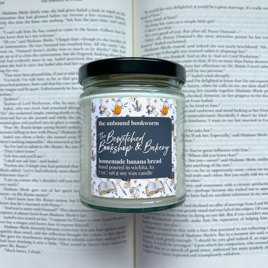 The Bewitched Bookshop Fall Candle | 7 oz Soy Candle