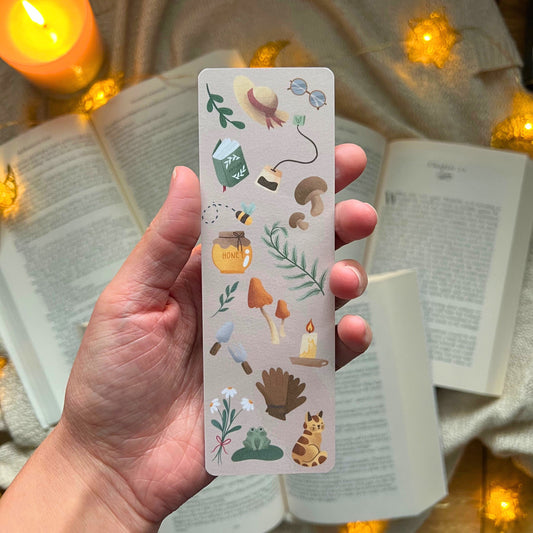 Cottagecore Icon Laminated Bookmark