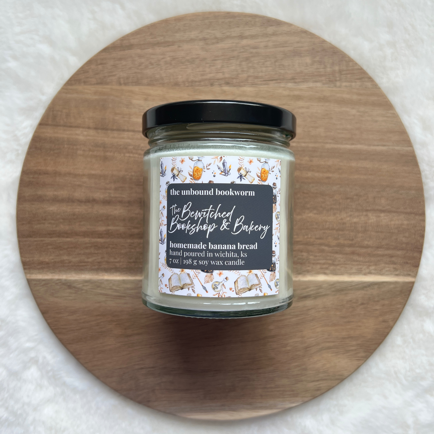 The Bewitched Bookshop Fall Candle | 7 oz Soy Candle