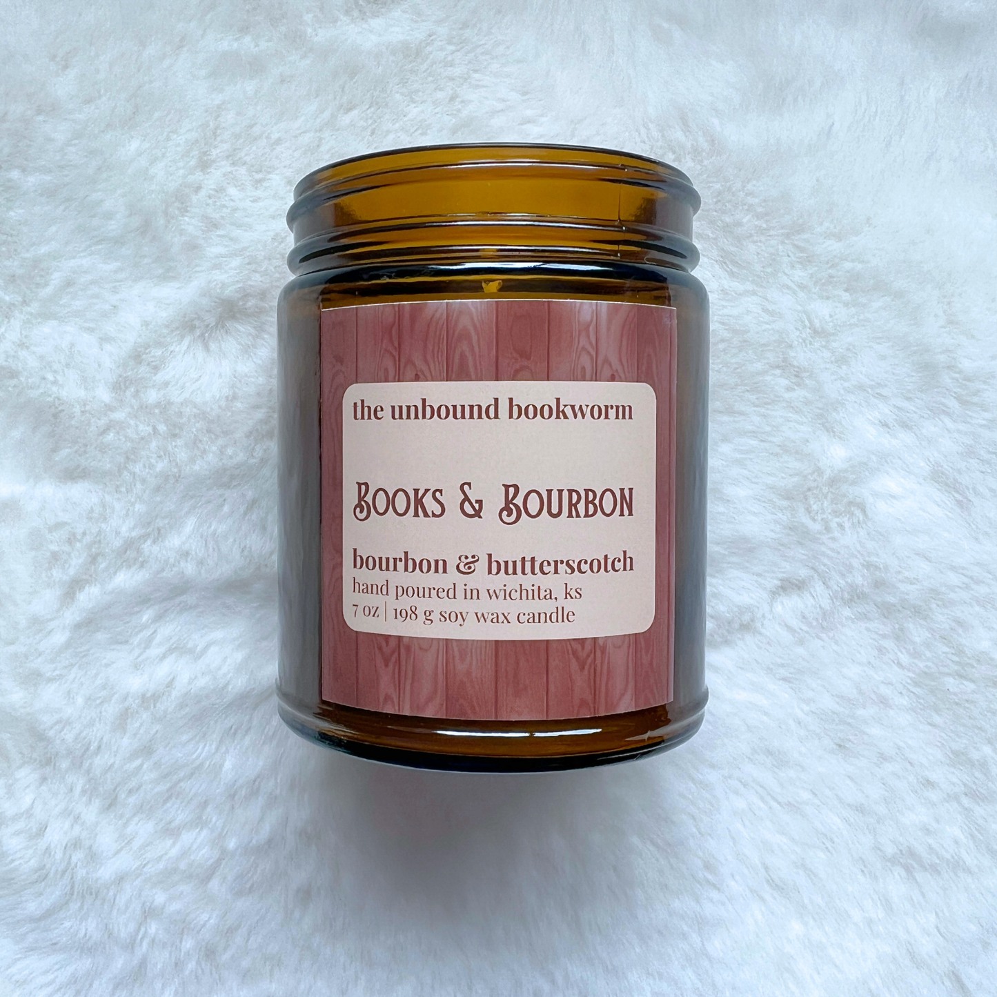 Books & Bourbon Fall Candle | 7 oz Soy Candle