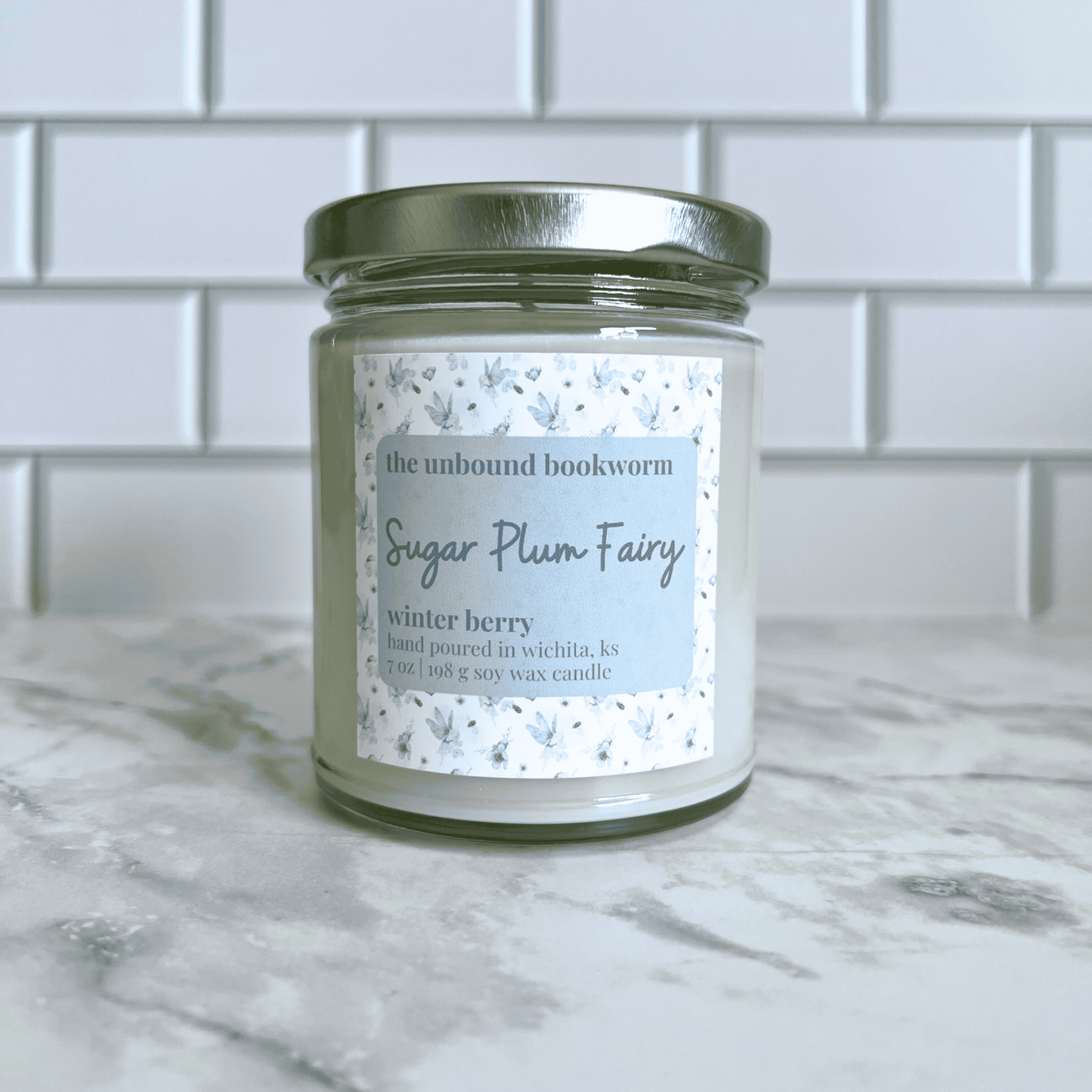 Sugar Plum Fairy | 7 oz Soy Book Candle