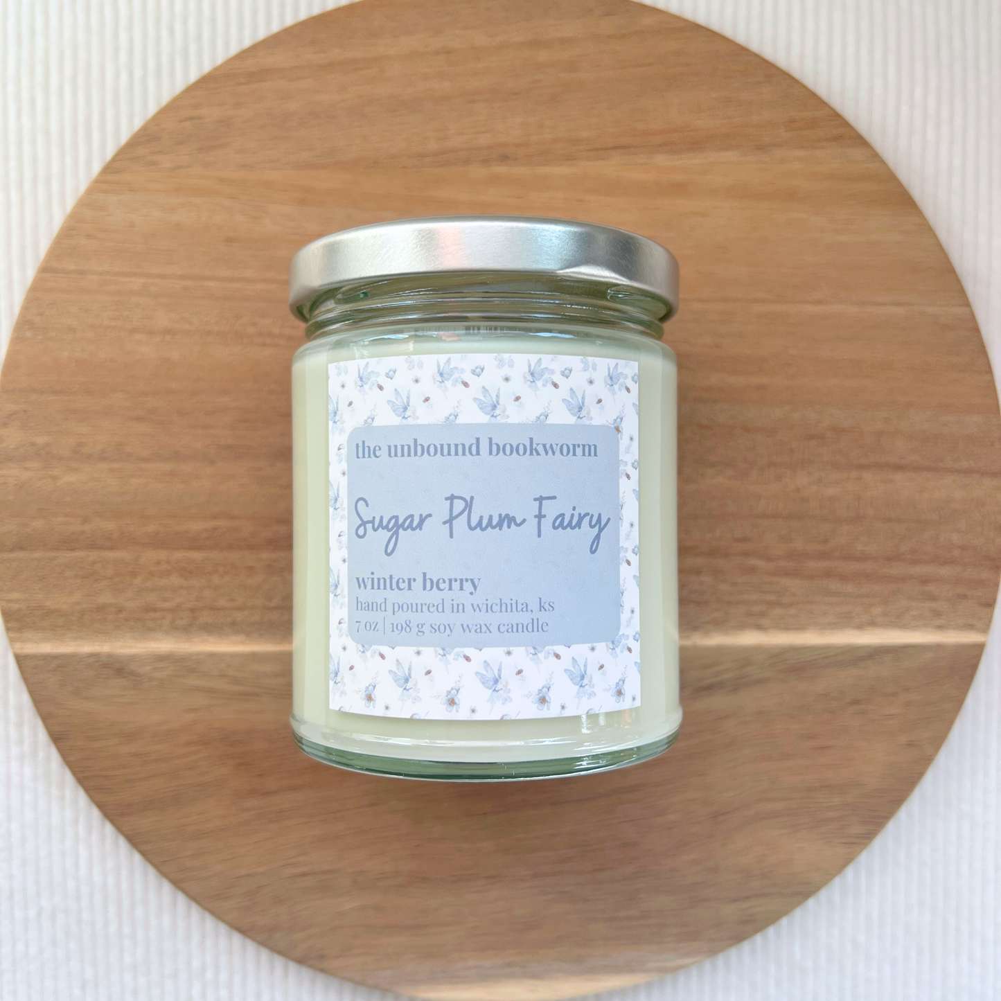 Sugar Plum Fairy | 7 oz Soy Book Candle