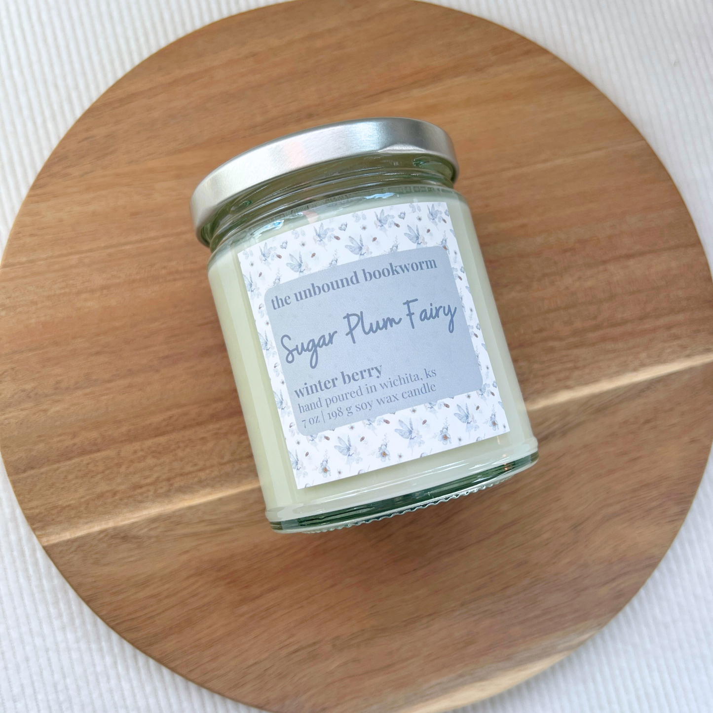 Sugar Plum Fairy | 7 oz Soy Book Candle