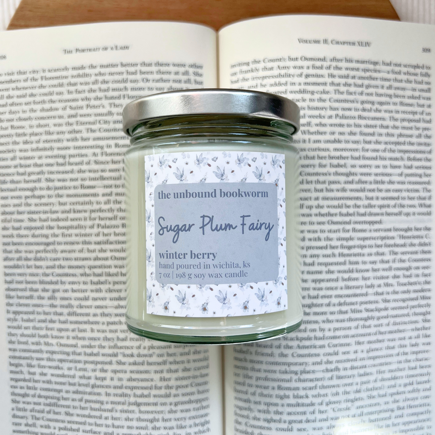 Sugar Plum Fairy | 7 oz Soy Book Candle