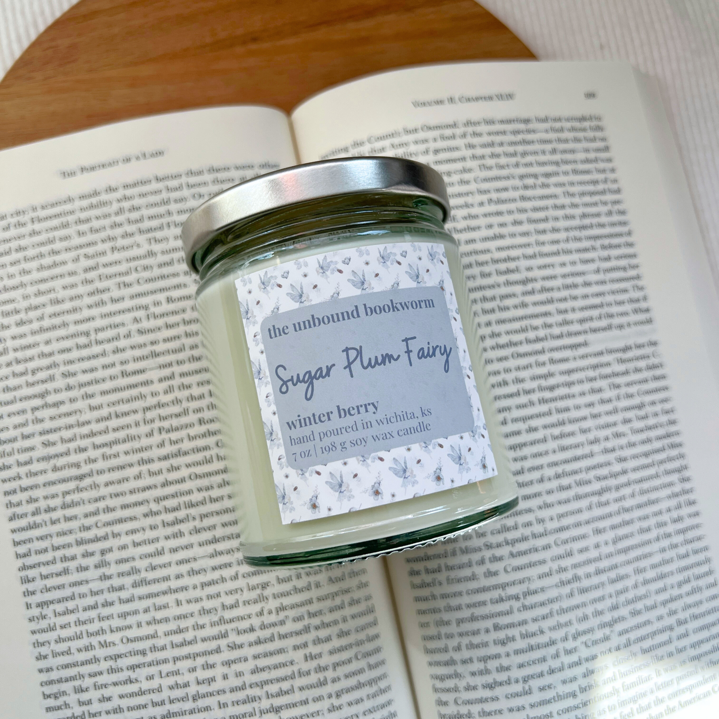 Sugar Plum Fairy | 7 oz Soy Book Candle