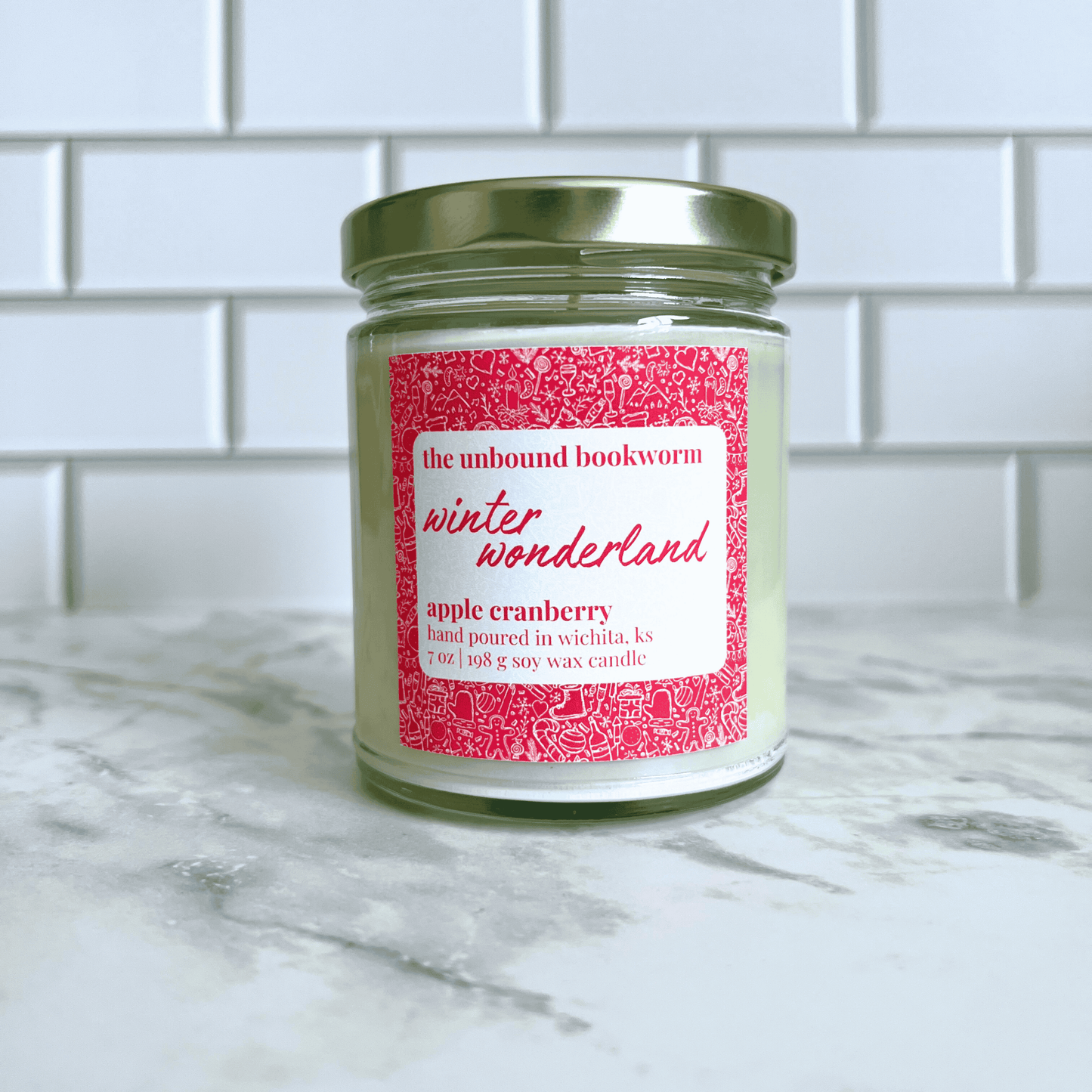Winter Wonderland | 7 oz Soy Book Candle