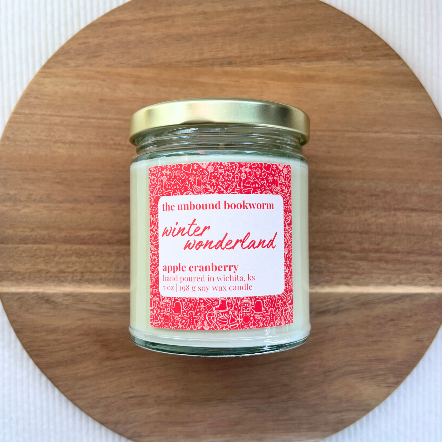 Soy Candle Titled Winter Wonderland