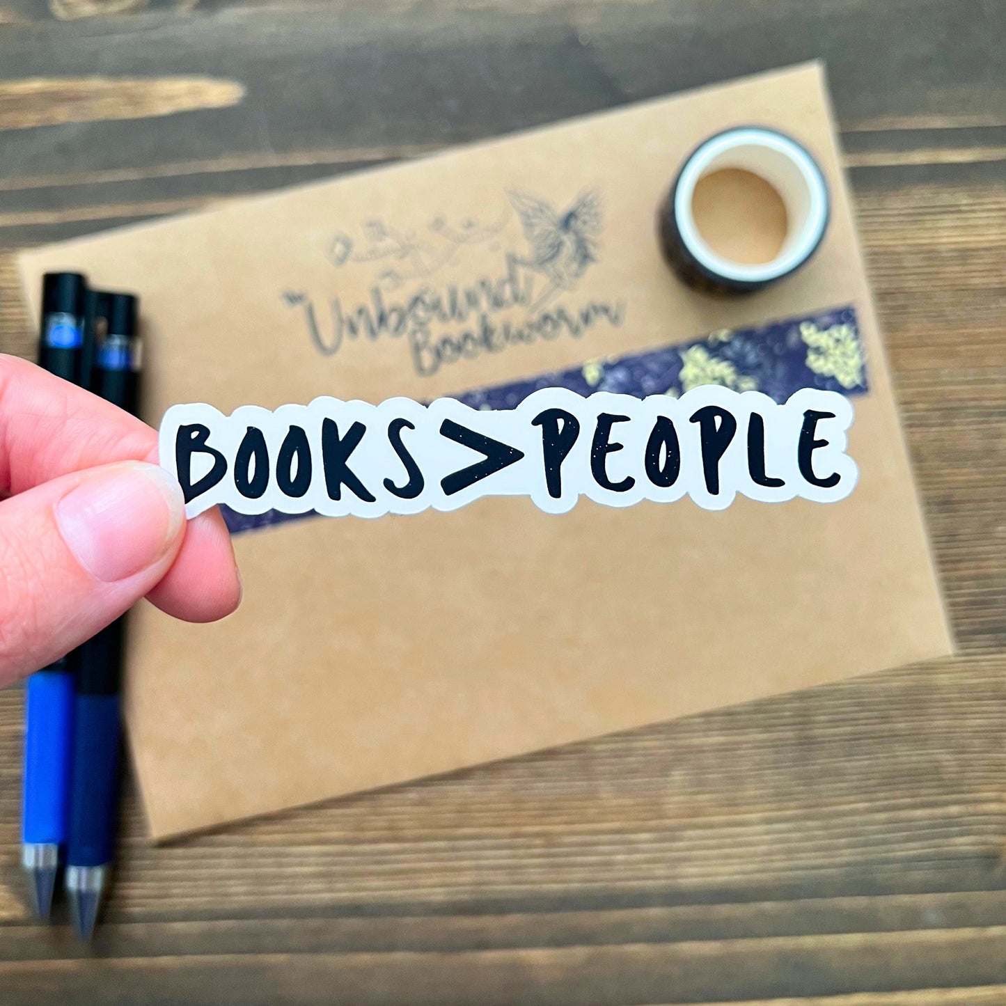 Books > People Sassy Bookish Sticker