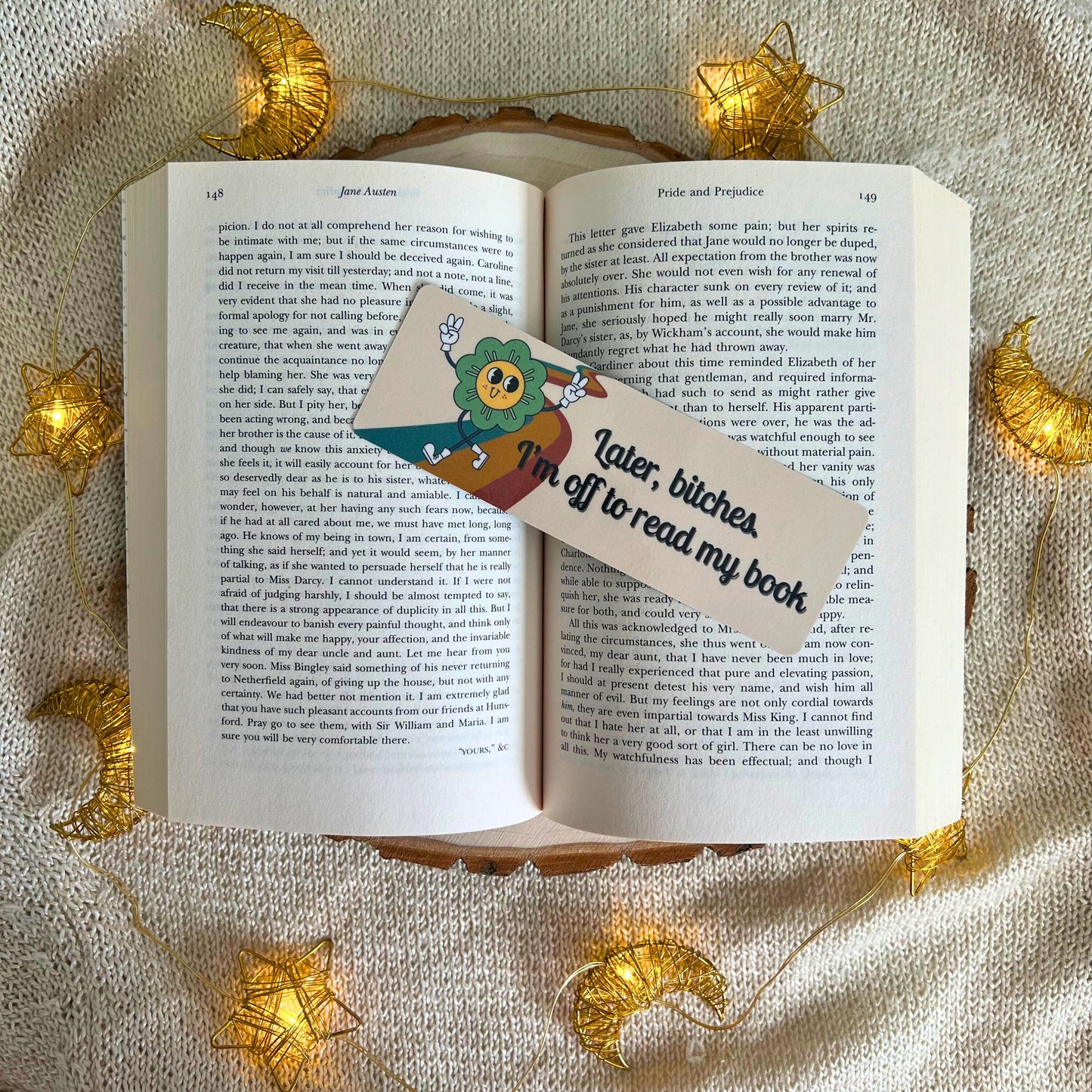 NSFW Sassy Retro Bookmark