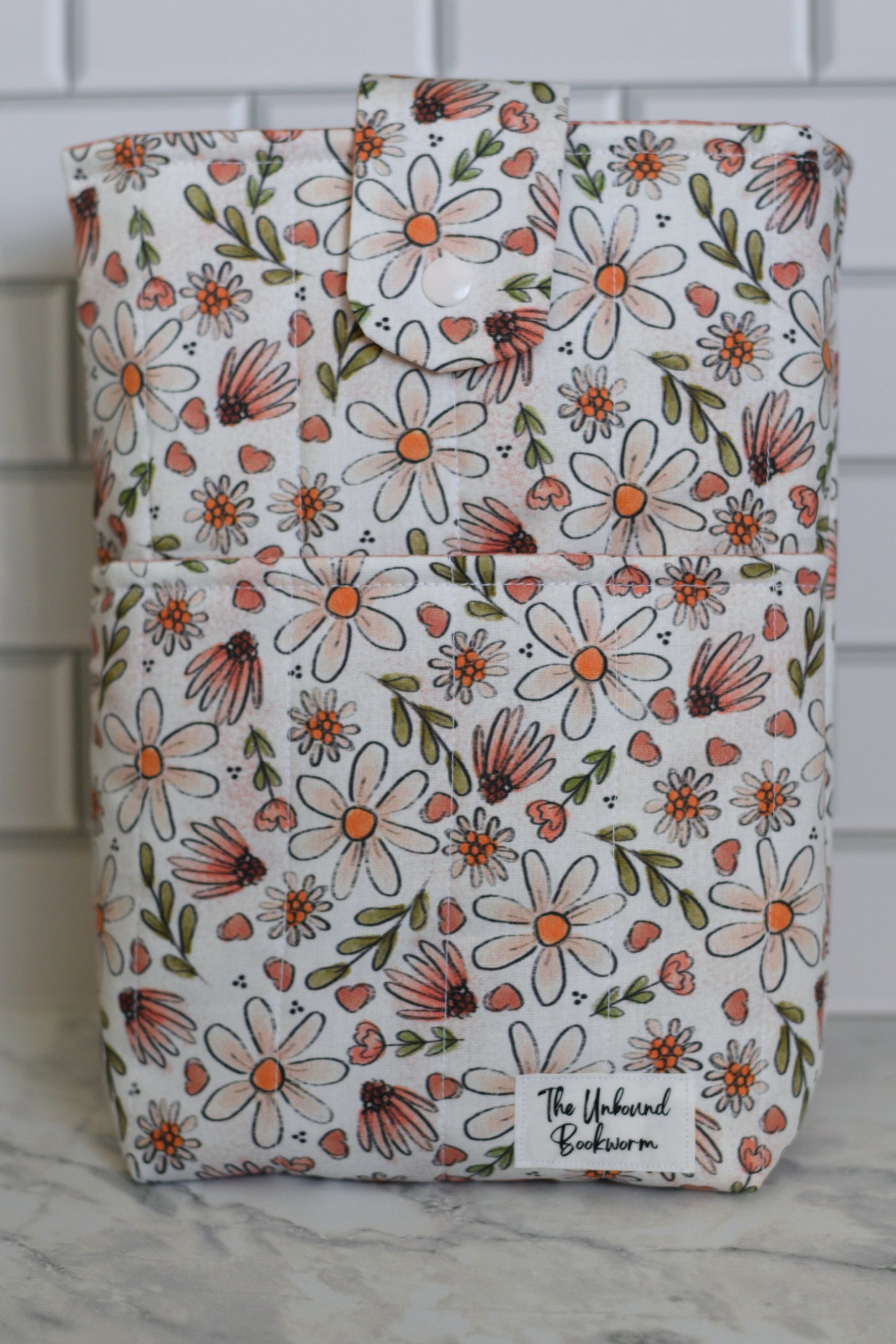 Pretty in Pink Floral Kindle & Book Sleeve